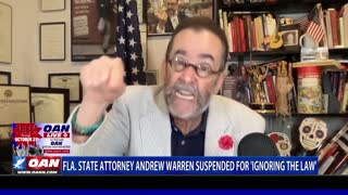 Fla. state attorney Andrew Warren suspended for 'ignoring the law'