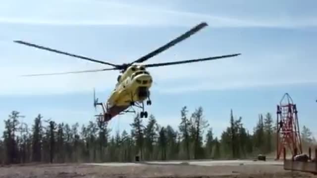 HUGE RUSSIAN HELICOPTER