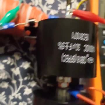 7w EPU OUTRAGEOUS POWER 15uf 550VDC discharge