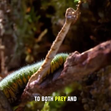 Ever Heard Of A Meat-Eating Caterpillar!