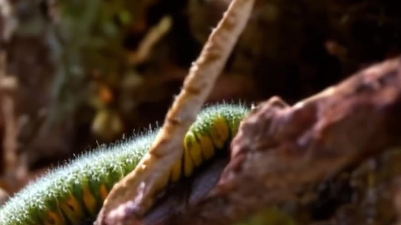 Ever Heard Of A Meat-Eating Caterpillar!