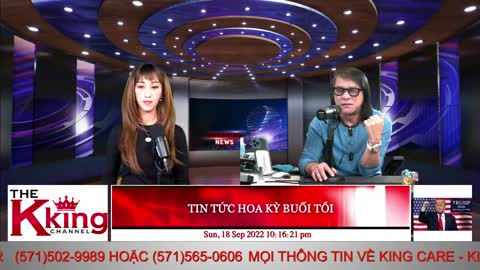 TIN TỨC HOA KỲ BUỔI TỐI - 09/18/2022 - The KING Channel