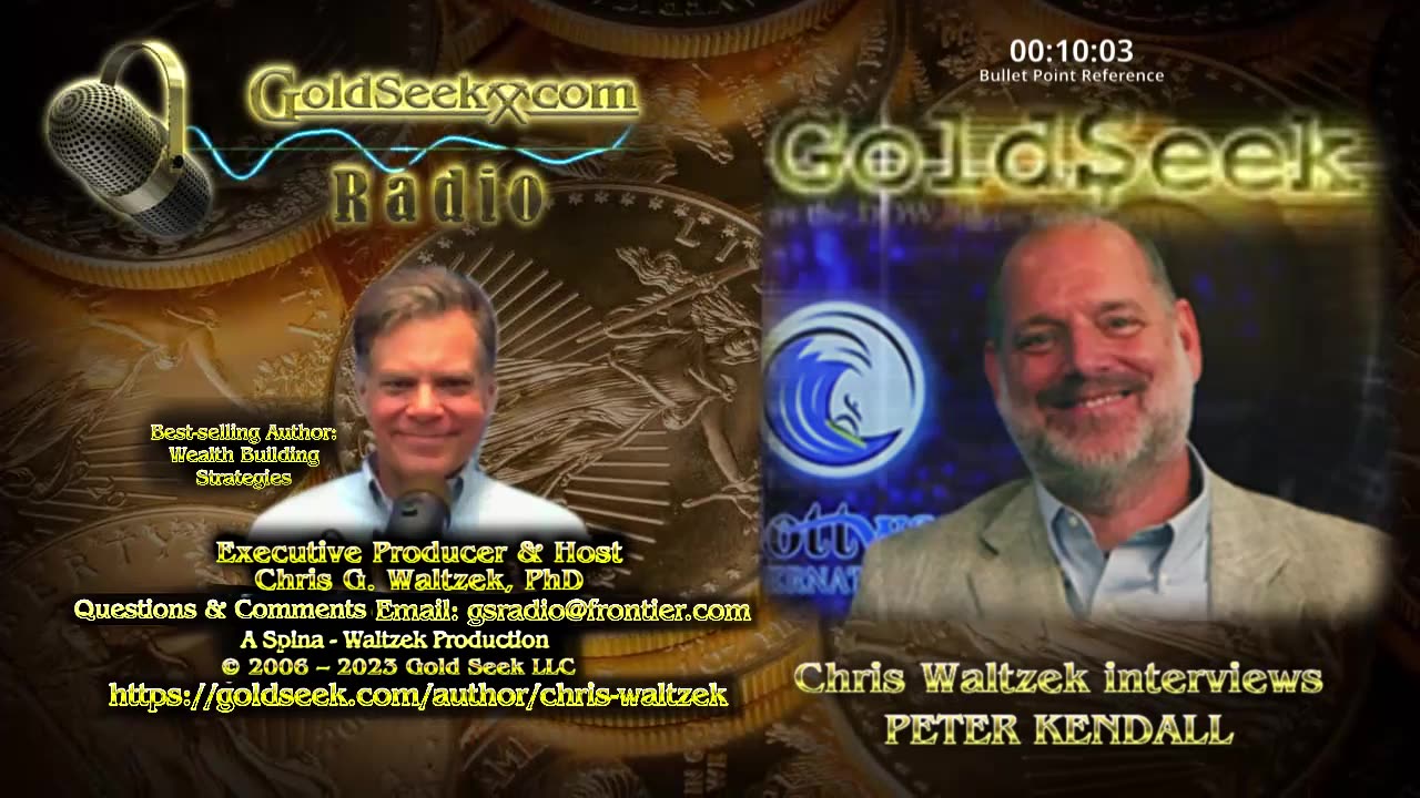 GoldSeek Radio Nugget - Peter Kendall: Higher Gold Price Coming