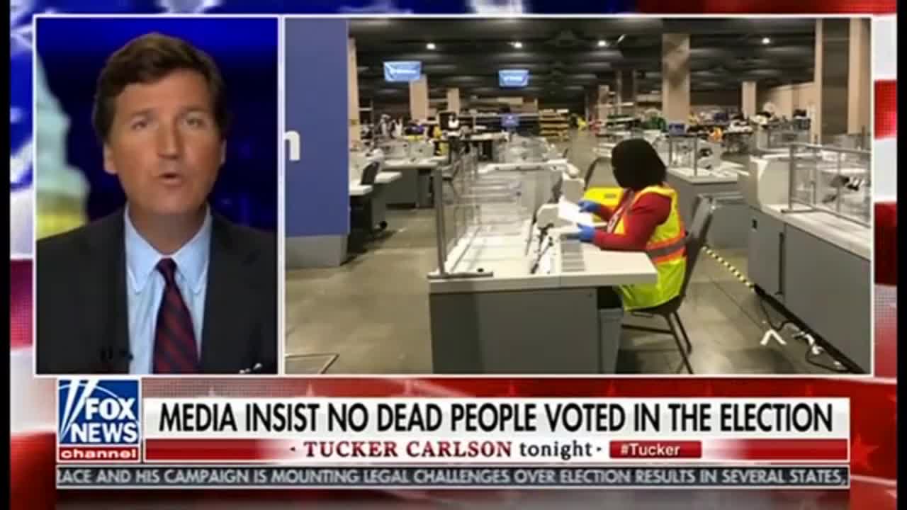 Tucker Carlson drops powerful opening monologue highlighting massive widespread voter fraud