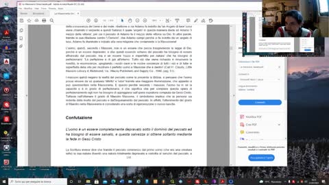 Lettura del libro del 2012 la massoneria smascherata di Giacinto Butindaro parte 7