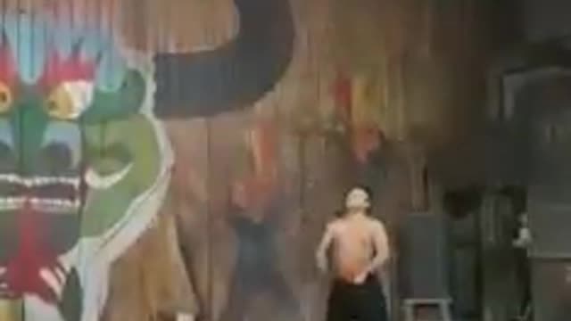 Magic man was talent show me