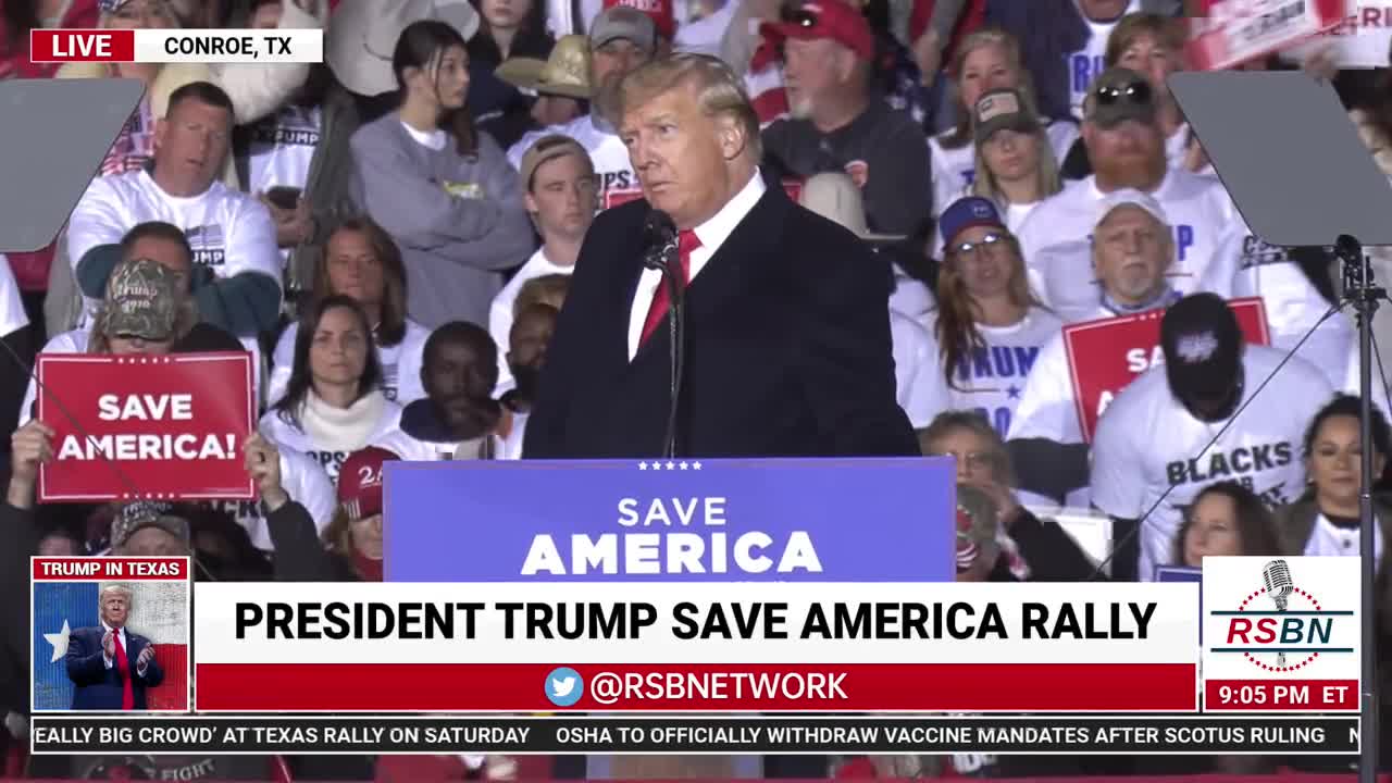Trump sends message to Canadian Truckers