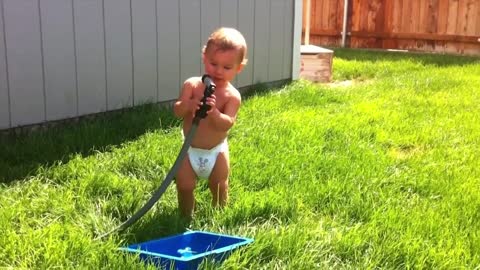 59 second baby funny video