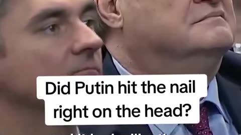 When the Russian Leader tells you.