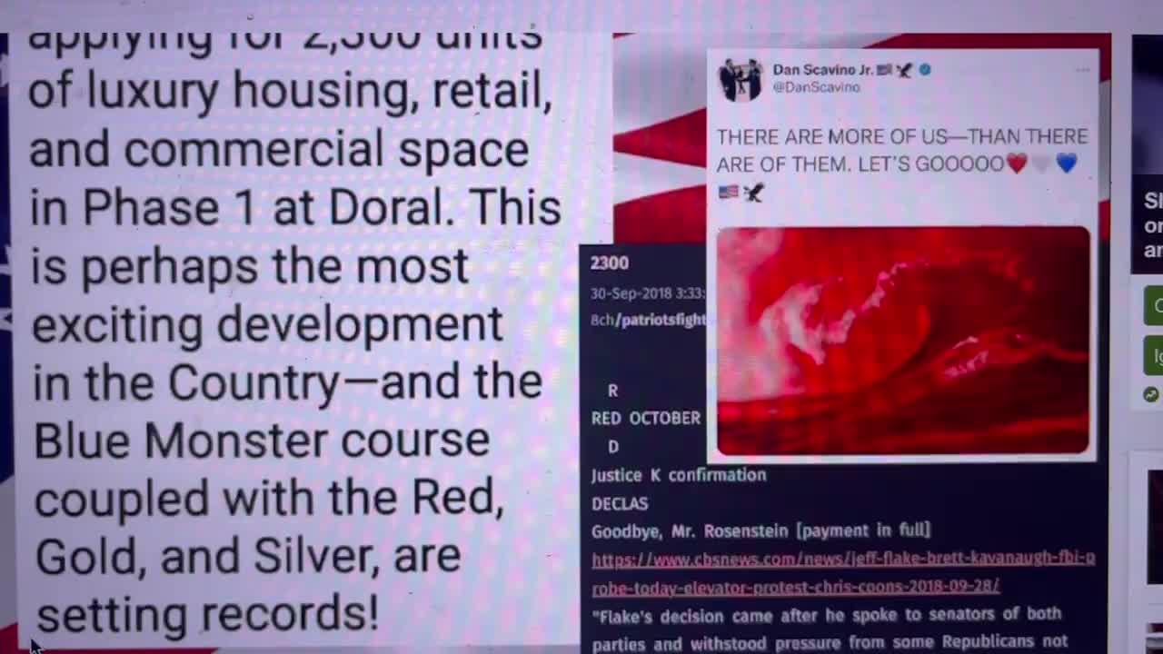 Q - new drops from DJT press release
