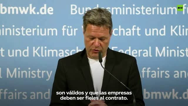 La Germania dichiara che i paesi del G7 non pagheranno il gas russo in rubli secondo il vice cancelliere tedesco e ministro dell'economia e della protezione del clima, Robert Habeck.