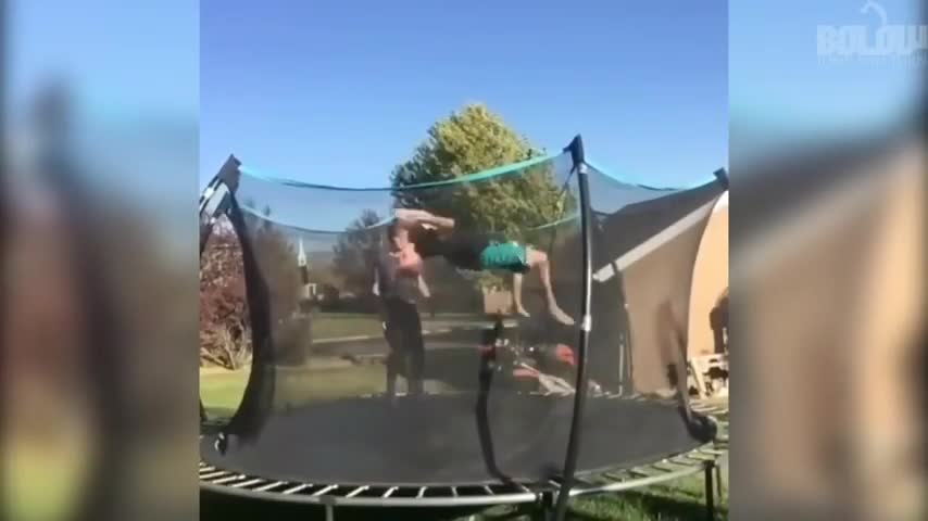 Backflips gone wrong.