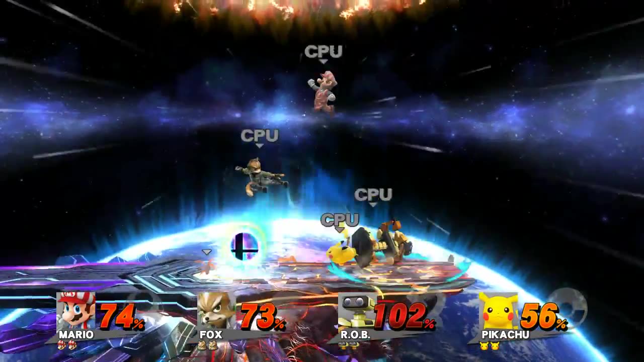 Super Smash Bros 4 Wii U Battle688