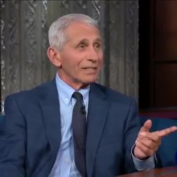 Watch Fauci’s Face as He Spins the Truth into a Joke on Late Night TV.
