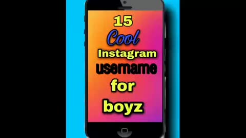 15 cool and unique instagram username for boys |Saurabh TeCh
