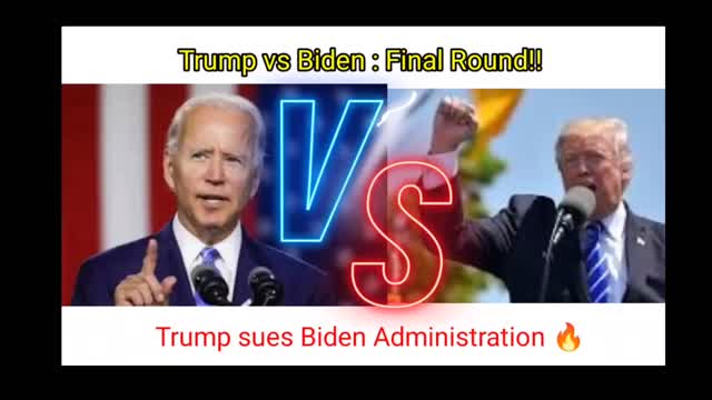 Big Breaking : Trump sues Biden Administration 🔥🔥