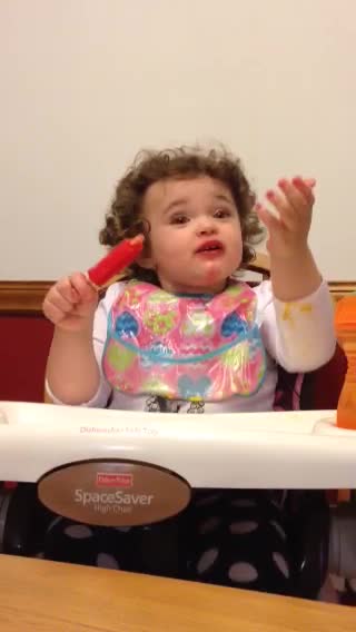 Baby With Sweet Tooth Gets Adorable First Case Of Brain Freeze