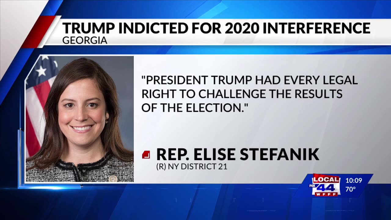 Elise's Statement Addressing Latest Trump Indictment 08.16.2023