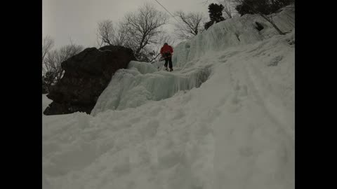 Pat Ice Climbing "Swamp Thing" 3/16/2022