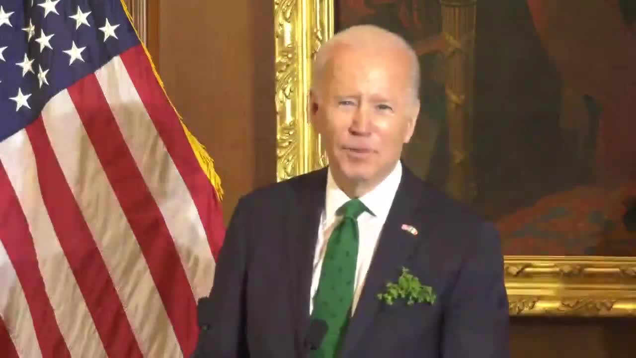 Joe Biden just called Irish people stupid.