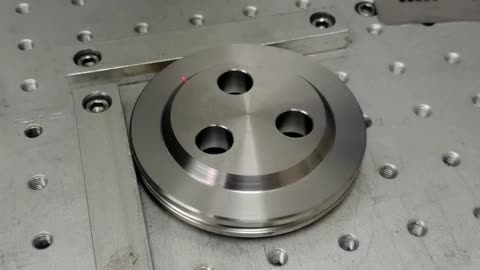 Fiber laser marking parts