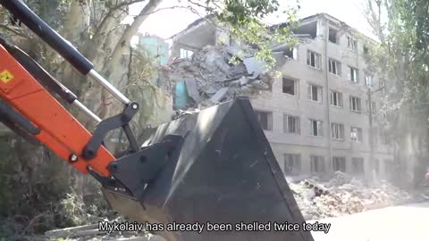 Mykolaiv has already been shelled twice today