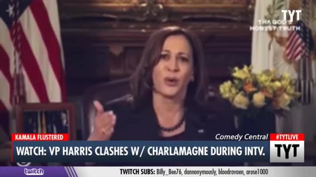 CHARLEMAGNE ROASTS KAMALA HARRIS!!!