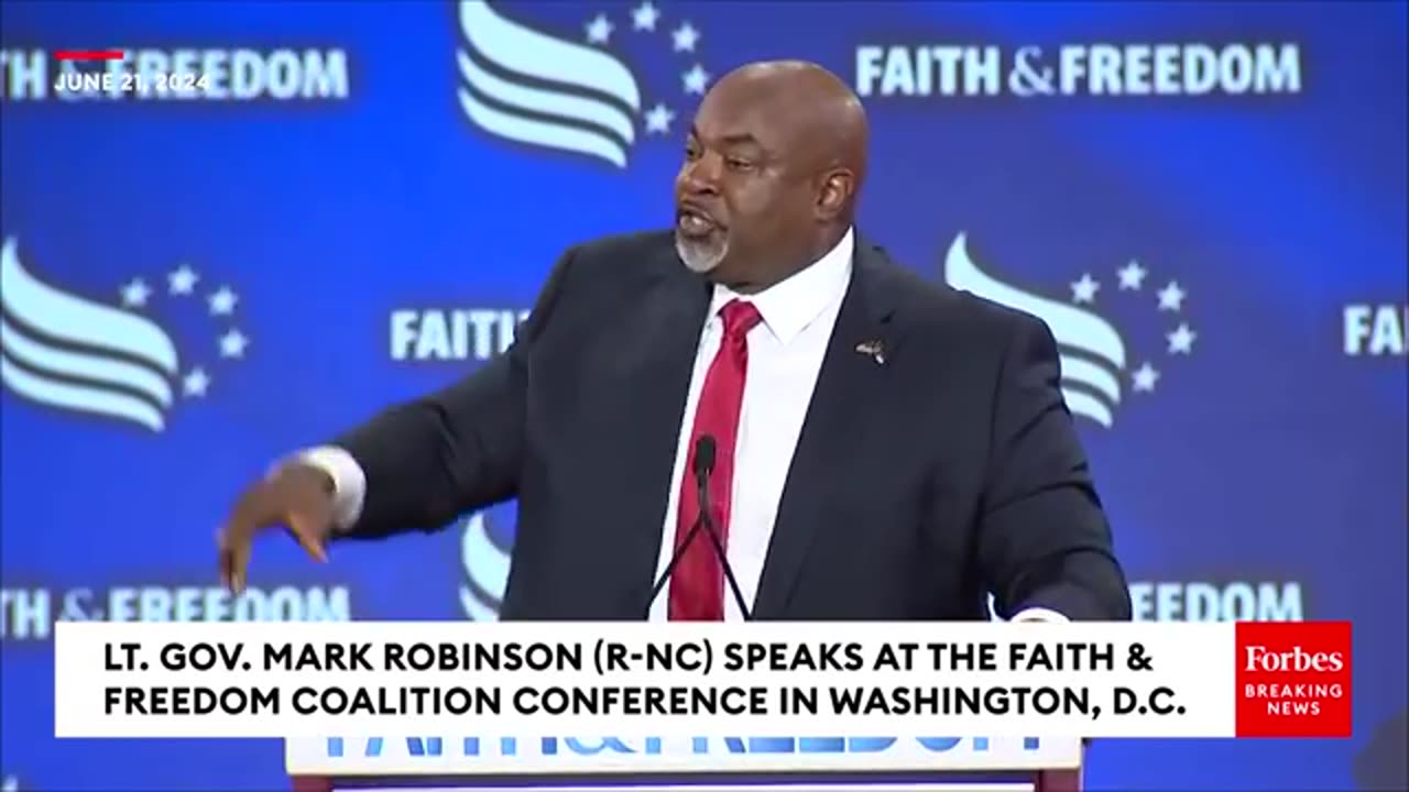 'I Came Here To Get Something Started!': Mark Robinson Goes Scorched Earth On Dems, Promotes Trump