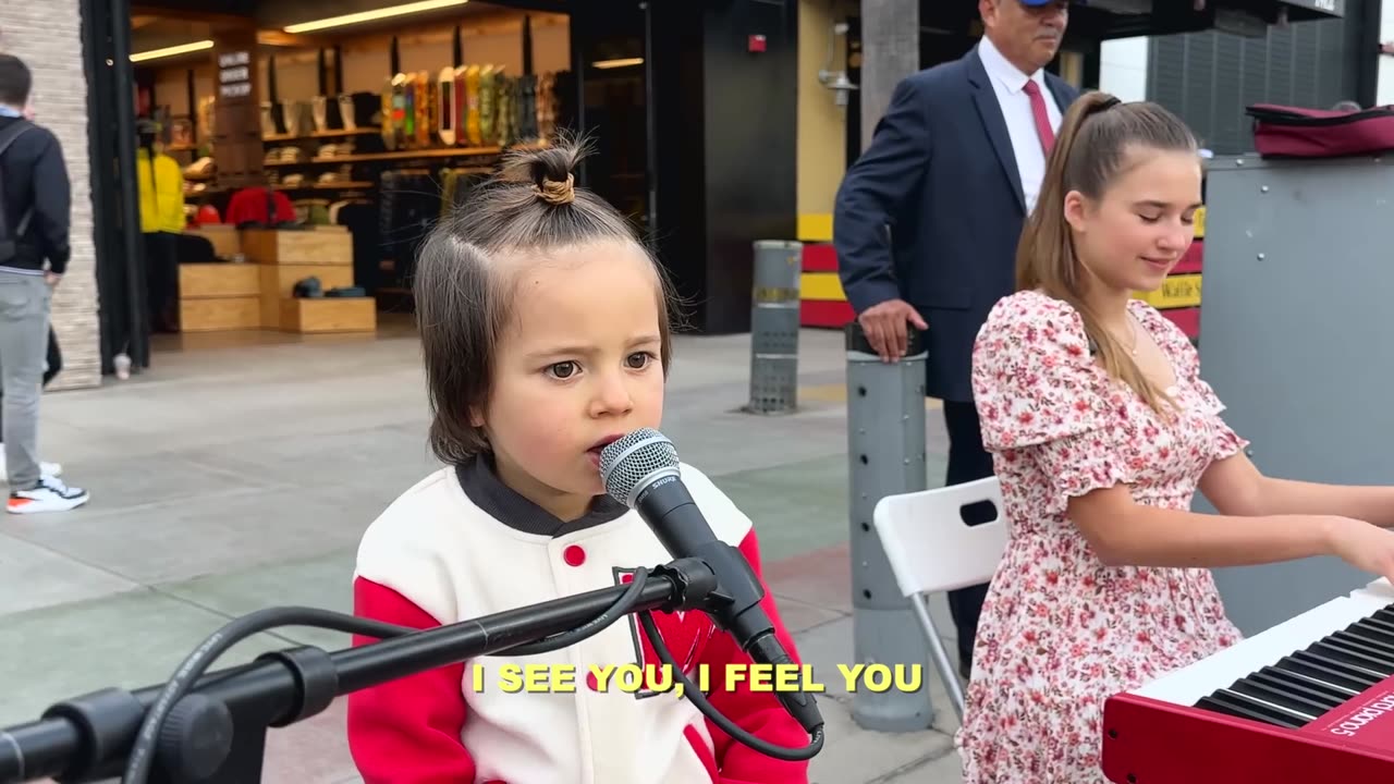 3 year old singer joins me | My Heart Will Go On - Celine Dion | Titanic - Karolina Protsenko