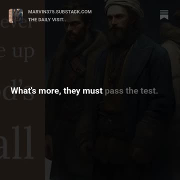 Faith Tested - and Passed