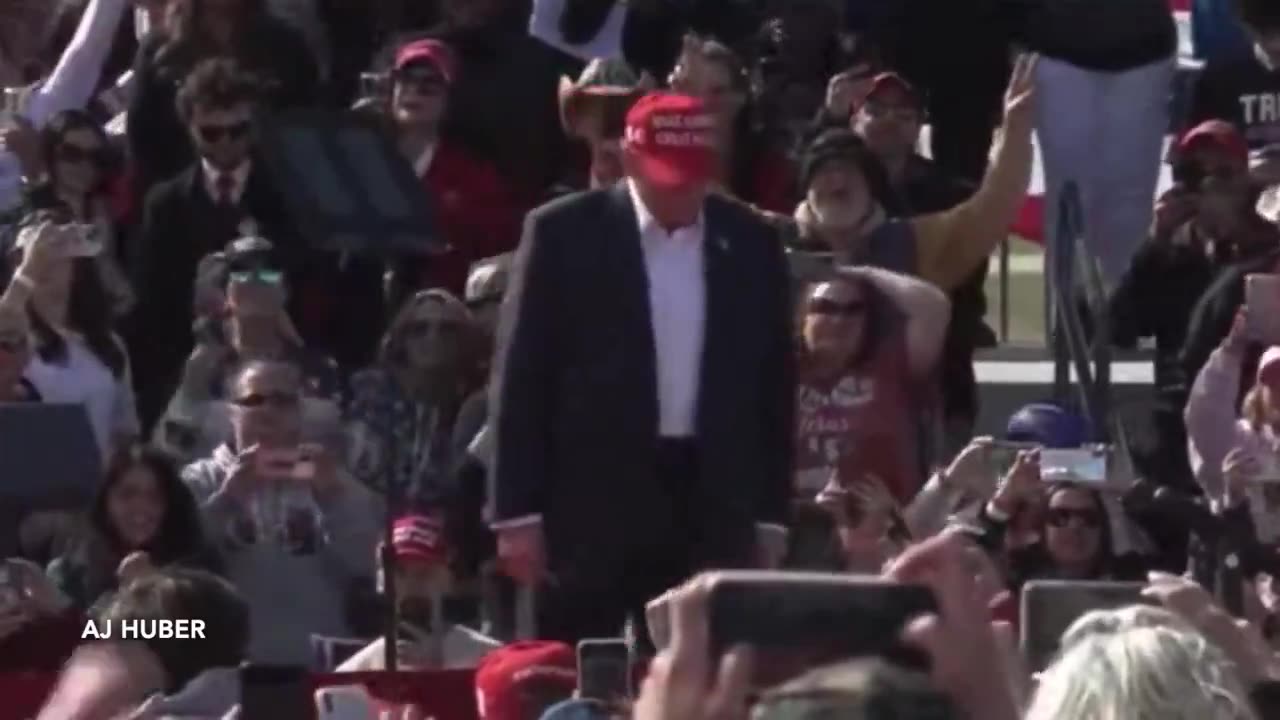 DJT in DAYTON, OHIO today! Respect for J6'ers!!!