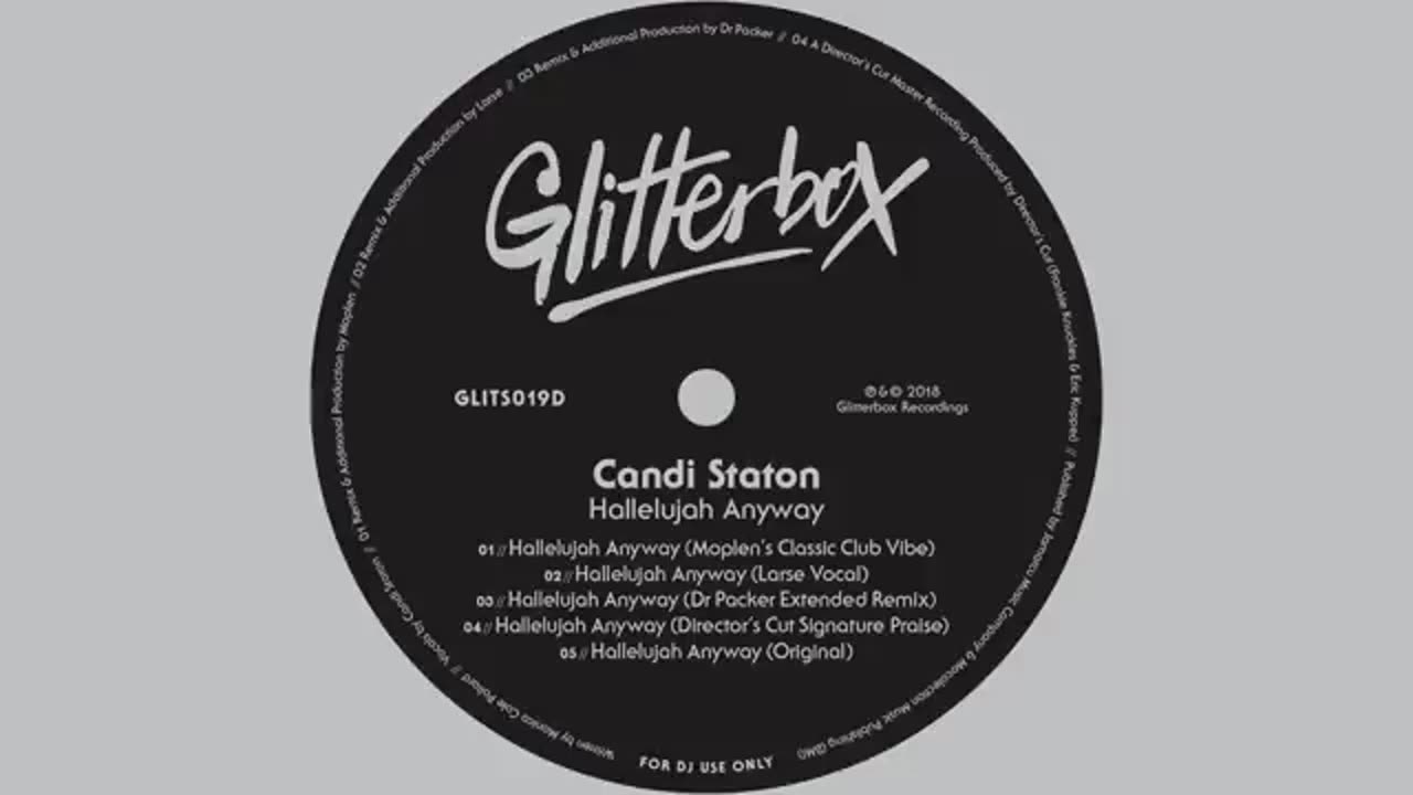 Candi Staton - Hallelujah Anyway (Larse Vocals)