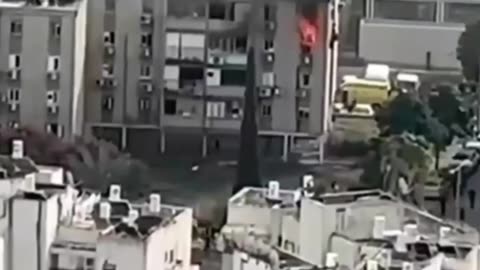 🇵🇸🚀🇮🇱Missile salvo from Gaza targeted Tel Aviv today
