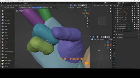 blender esculpido 07 mano derecha