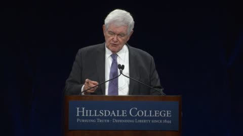 Newt Gingrich at Hillsdale College - What to do about the DOJ