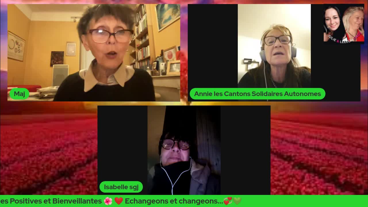 Des Ailes & des Elles avec Annie, Isabelle & Maj 08/03