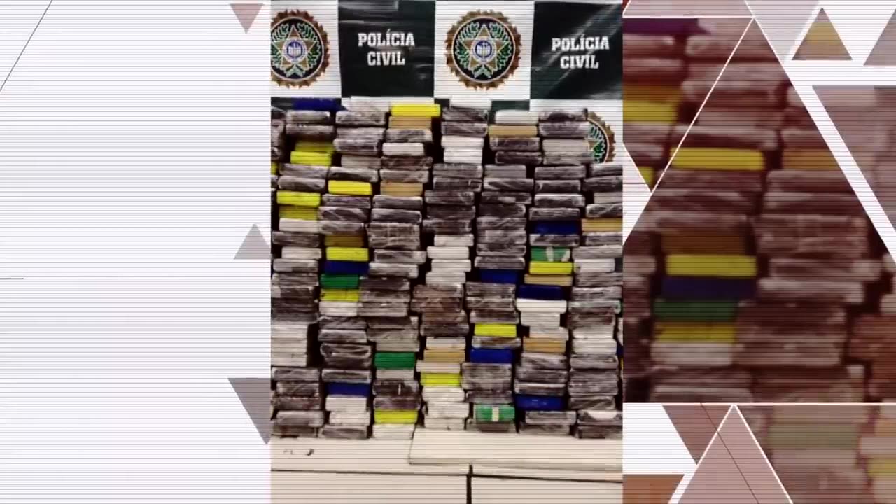 Vídeos mostram como policiais escoltavam droga até o RJ para negociar com facção I FANTÁSTICO