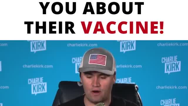 Charlie Kirk: Pfizer LIED to You About Their Vaccine!