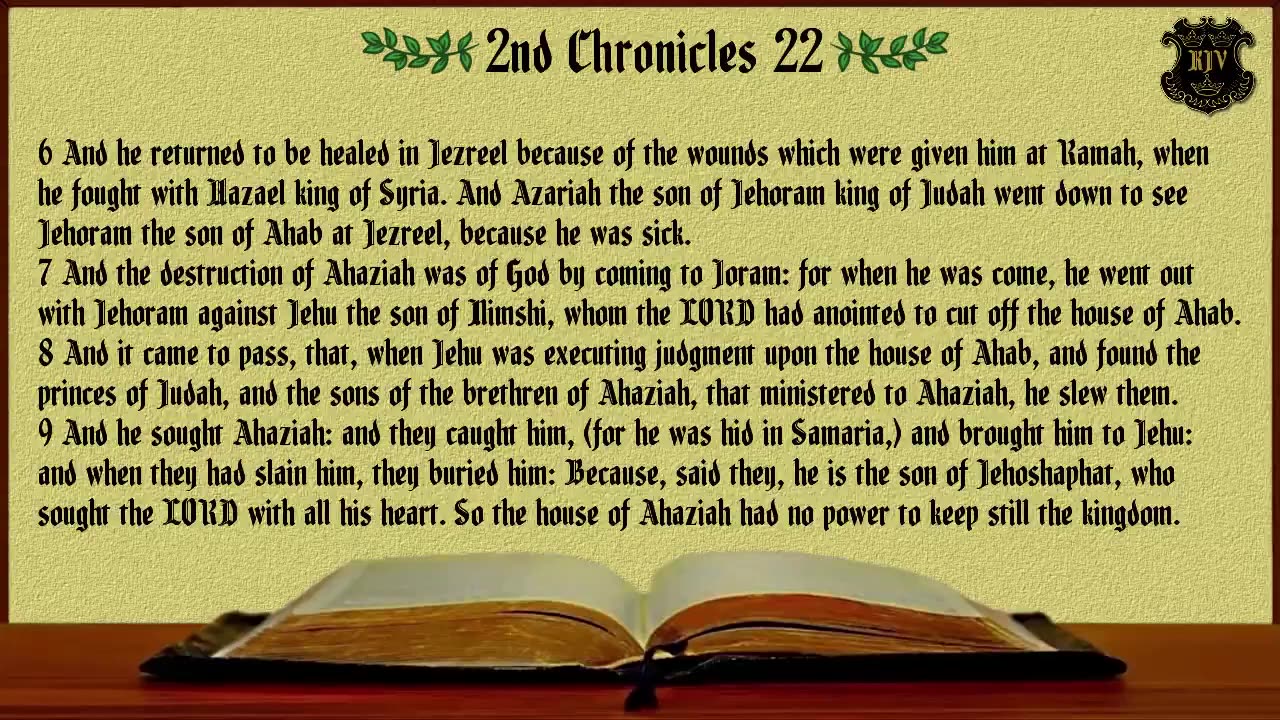 (14) - 2 Chronicles (KJV) Dramatized With Words