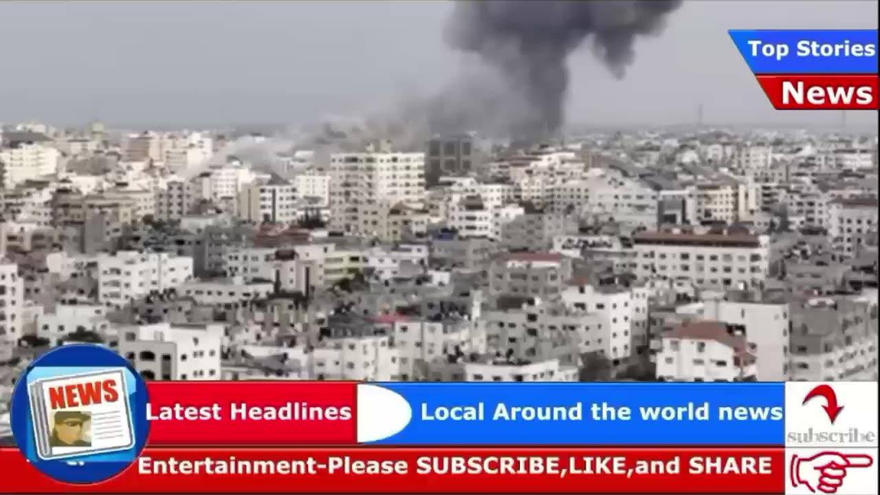 Bombs rain down on Gaza as Hamas and Israel war 4