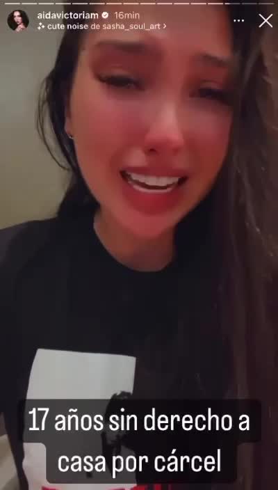 Aída Victoria Merlano llora en redes por condena