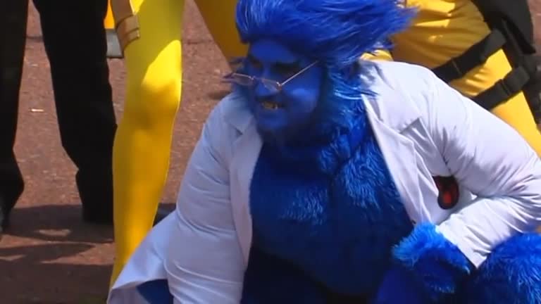 Comic con fun in London