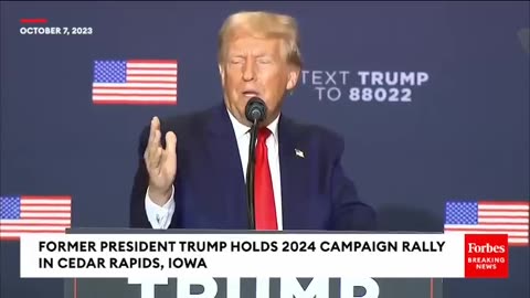 'The United States Has To Support Israel'- Trump Touts Israel Record, Slams Biden's