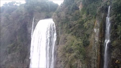 A stunning view of the Cascata delle Marmore (Marmore's Falls) - Terni - Italy