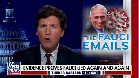 Tucker tears into Fauci after emails reveal his coronavirus lies