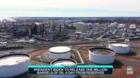 Biden To Release One Million Oil Barrels A Day From U.S. Reserves