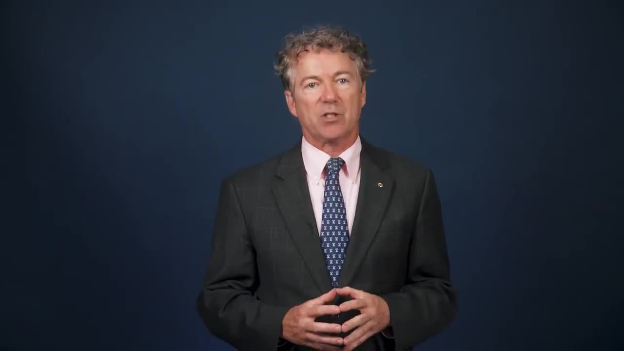 Senator Rand Paul “It’s time for us to resist,” Paul said.
