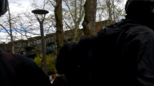 ANTIFA tries to steal my GoPro