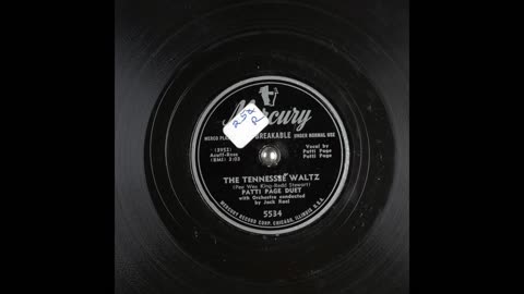 The Tennessee Waltz By Patti Page Duet