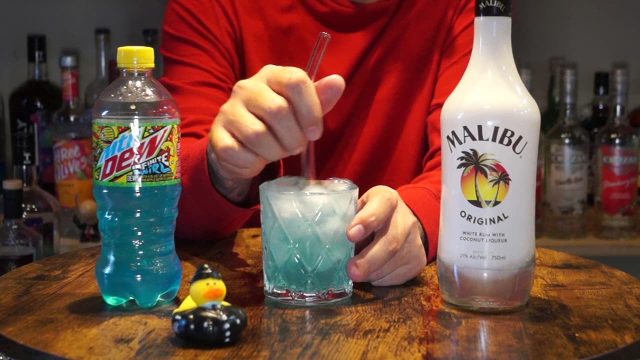 Nad Brown - Malibu Coconut Rum @ Mtn Dew Infinite Swirl Pineapple Berry Soda